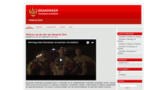 Desktop Screenshot of kazernedirk.nl